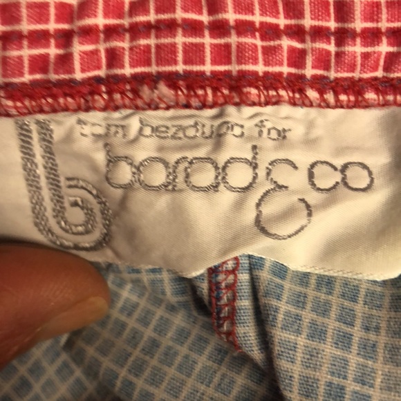 Vintage 80s Tom Bezduda for Badad Co Checkered Dress | Caftan House Coat Duster - Picture 5 of 5